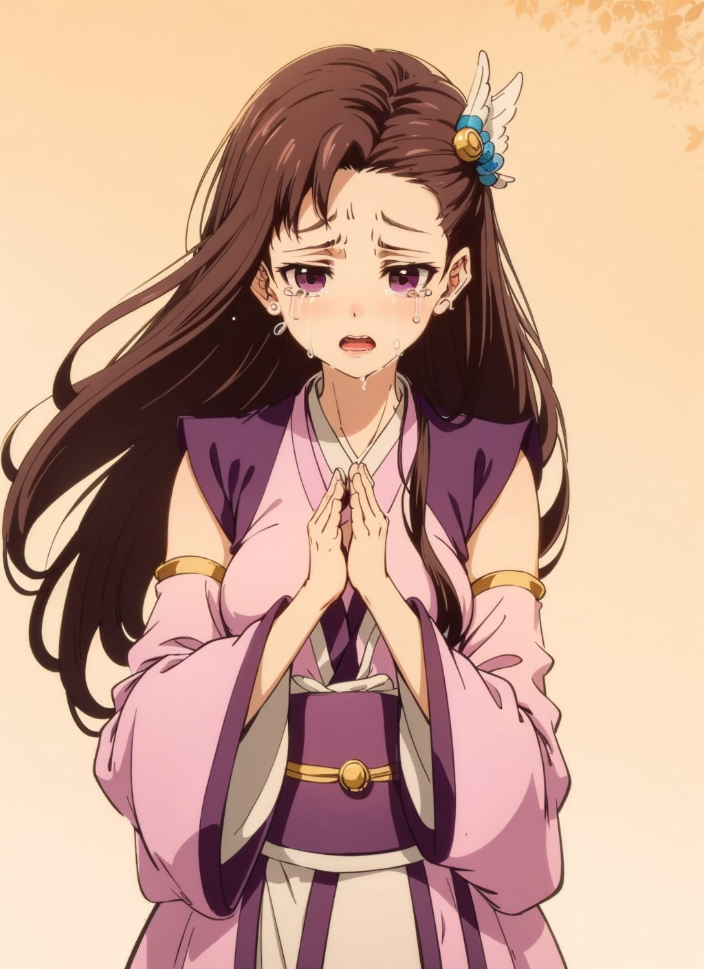 09663-351751597-Masterpiece, best quality, 1girl, solo, powder blusher, ahoge, long hair, gradual background, (fine facial expression_ 1.4), (wi.png